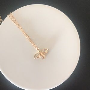 Bumble Bee Charm Necklace